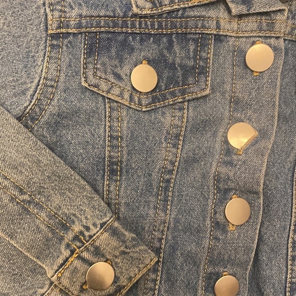 Picapino denim jacket size 5 new with tags - Picture 3 of 5